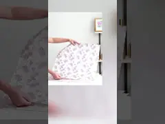 Florist Wrapping Bouquet Packing Paper 3D Cotton Key Paper Star River Rose Love Flower Packaging Paper