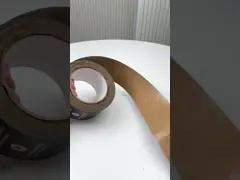 Tela adesiva autoadhesiva de lado único ecológica com impressão de logotipo personalizado