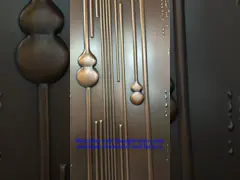درب ورودی آلومینیوم رنگی سیاه اتاق مهدکودک درب ورودی آلومینیوم