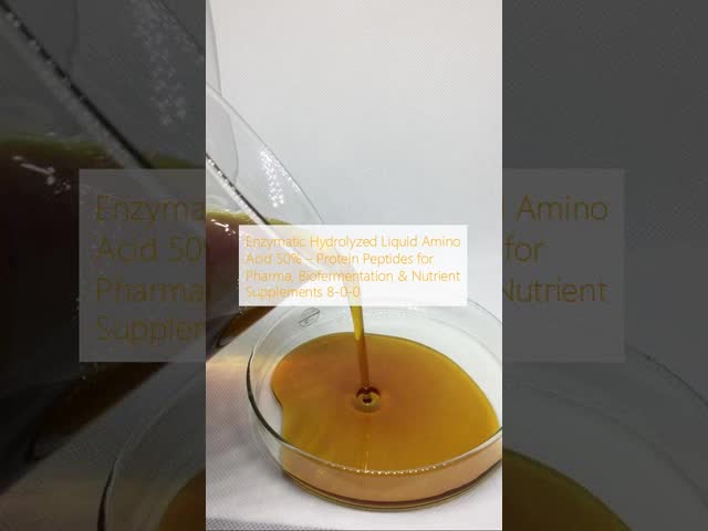 乾燥した場所 貯蔵 水解液体アミノ酸 50% ストレス耐性疾患-免疫植物毒性回復 農作物用公式