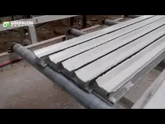 Chaîne de production de corniche de gypse de haute performance pour la décoration d'intérieur