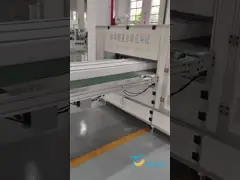 CNC Glass Fiber Pleating Machine High Precision Paper Pleating Production Line Customized