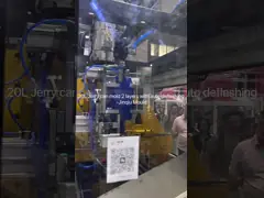 single cavity 20L Customized Jerrycan Blow Mold with handle in Cold Runner