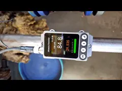 China DUF901-EP Doppler Portable Ultrasonic Flow Meter For Waste Water Treatment Plant supplier