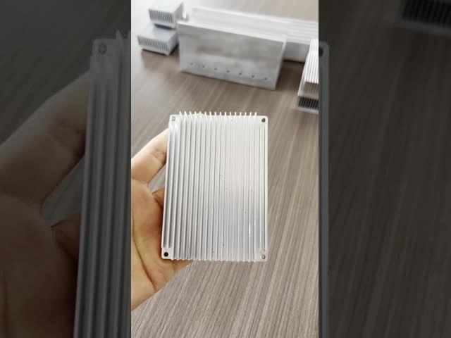 Anodized 6061 / 6063 Extruded Aluminum Enclosure Custom Shape Led Enclosure
