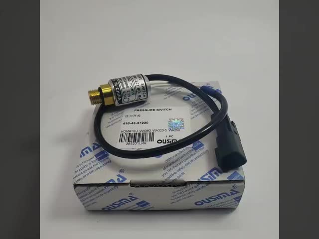 コマツーホイールローダー WA250 WA380 WA320-5用の圧力スイッチ 418-43-37230