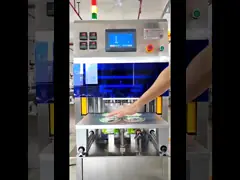 Flexible Bowl Sealing Machine Safety 1000-2000W With Customized Sealing Diameter video