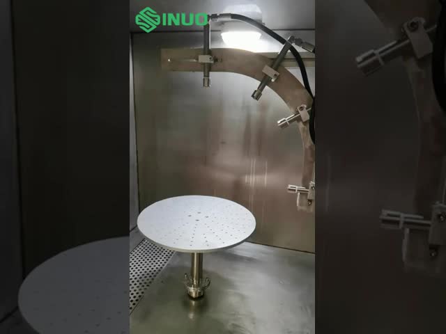 IPX9 高圧高温水噴射試験室