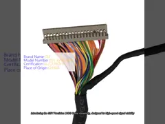 Bộ cáp LVDS chính xác với các đầu nối an toàn và cặp được bảo vệ, được thiết kế để ổn định tín hiệu tốc độ cao
