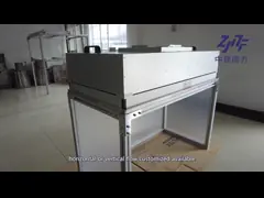 HEPA Laminar Air Flow Bench Vertical Cabinet 1200m³/H For Mushroom Workshop