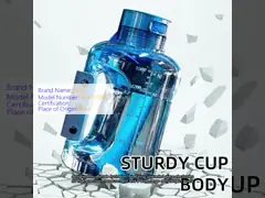 Premium H2 Sports Bottle with Glass Electrode Technology