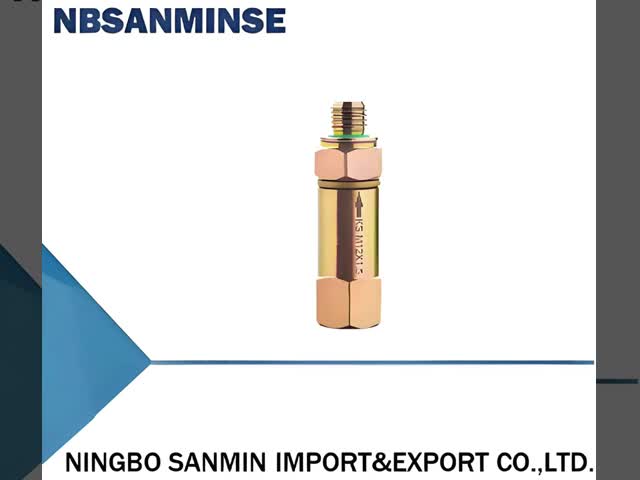 THF Oil Return Check Valve For Medium Temp -20C- 120C Maximum Pressure 15 Bar