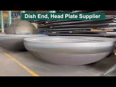 China EHA Carbon Steel Stainless Steel Semi Elliptical Head For Petroleum Storage Tank supplier
