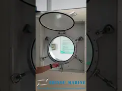 Προσαρμόσιμες καλυμμένες θύελλες Χινγκς Στρογγυλό Ναυτικό Παράθυρα Πλευρική Τρύπα