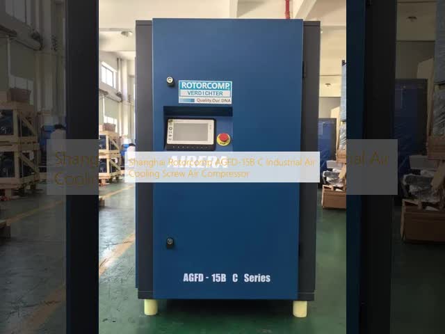 上海ローターコンパ AGFD-15BC 産業用冷却用スクリップ式空気圧縮機