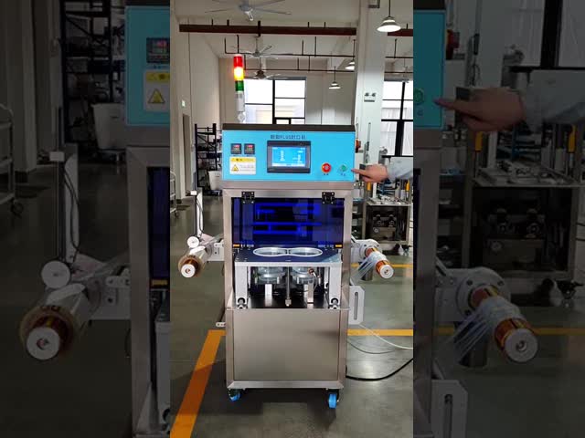 High Efficiency Bucket Tray Sealer Reliable With Simple Operation