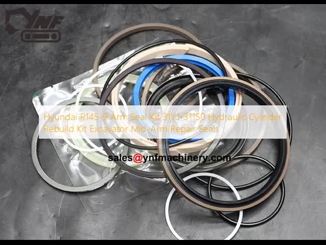 ハイオンドイR145-9 腕シールキット 31Y1-31150 水力シリンダー再構築キット 掘削機 中腕修理シール
