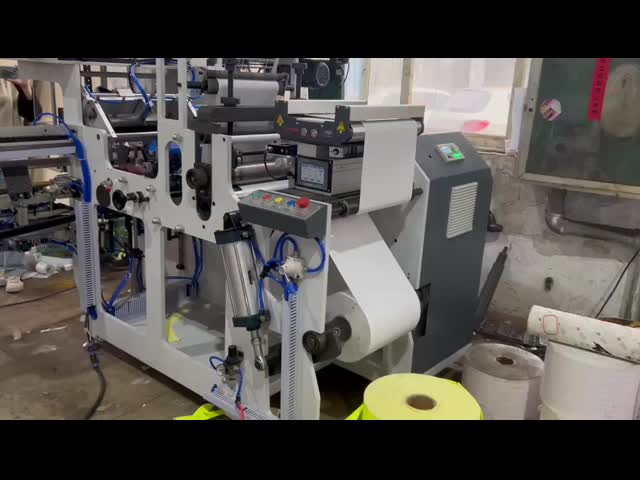 Fully Automatic Rotary Die Cutting Machine With Slitting And Rewinding Label Die Cutting Machine 380v in china