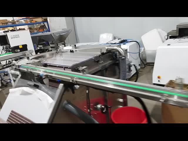 SS304 構造キャップ 閉ざし AI CVS システムを持つカメラ検査機