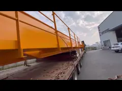 China 5t Crane End Carriage Three Phase Asynchronous Motor Drive System For Single Girder Overhead Crane supplier