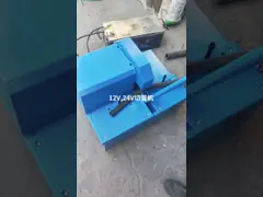Mini 65*50*49cm Blue Color 12v Voltage Car Loading Automatic Rubber Hose Cutting Machine 1/4