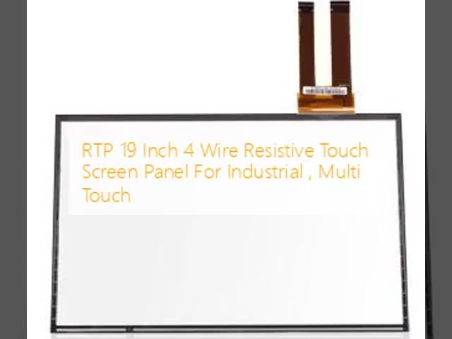 RTP 19 のインチ 4 ワイヤー産業、多接触のための抵抗タッチ画面のパネル