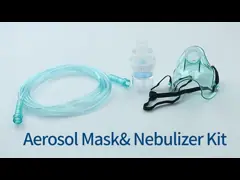 Disposable PVC Oxygen Delivery Mask With CE & ISO Nebulizer Mask Kit
