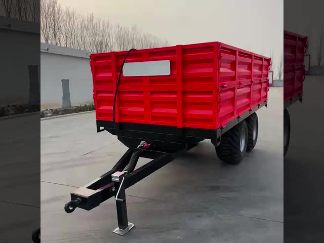 油圧ダンプ4輪ファームトレーラー 7C-3-20 カスタマイズ可能な色 60-80HP