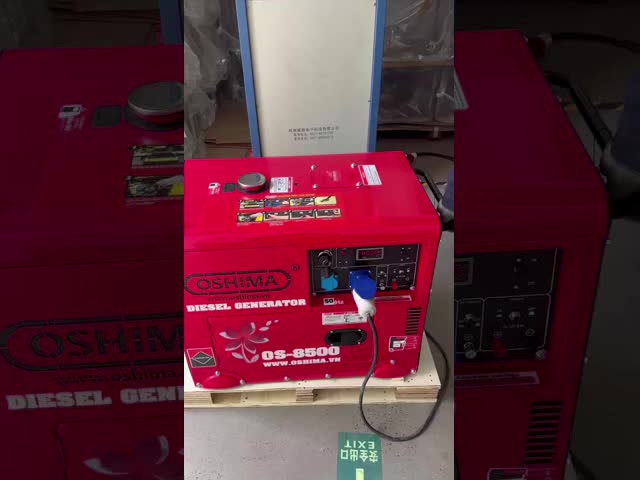 燃料節約 10kw 12kw 15kw 18kw 20kw 静かなディーゼル発電機セット 空気冷却 可変