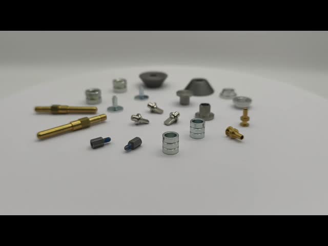 Custom CNC Turning Parts M0.8-M12 Zinc Plated for Industrial Use