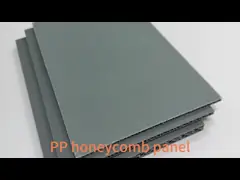 China 12mm lightweight material High Impact Resistant Plastic PP Honeycomb Sheet For Van Body supplier