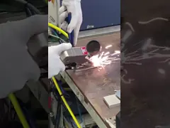 China Water Cooling Handheld Laser Welding Gun For Aluminum Door Window Welding supplier