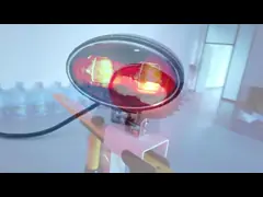 IP67 Forklift Arc Light 30W Fork Truck Lights 10V - 80V For Pedestrian Safety And Forklift Zone