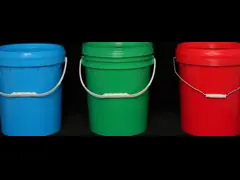 China High Density Polyethylene / Polypropylene 20 Litre Bucket With Lid For Chemical Storage supplier