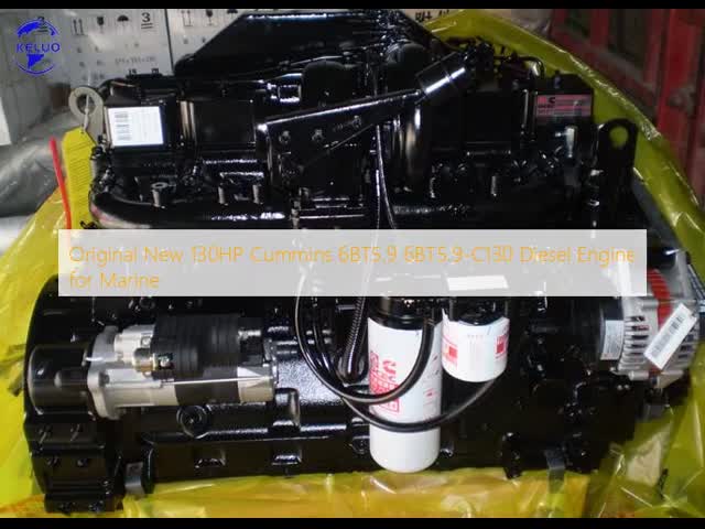 オリジナル 130HP カミンズ 6BT5.9 6BT5.9-C130 ディーゼルエンジン