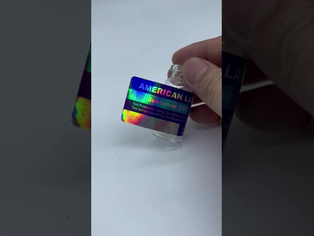 Bpc 157 5mg ペプチド 自粘性 2ml 錠剤 ラベル ラベル 耐水性