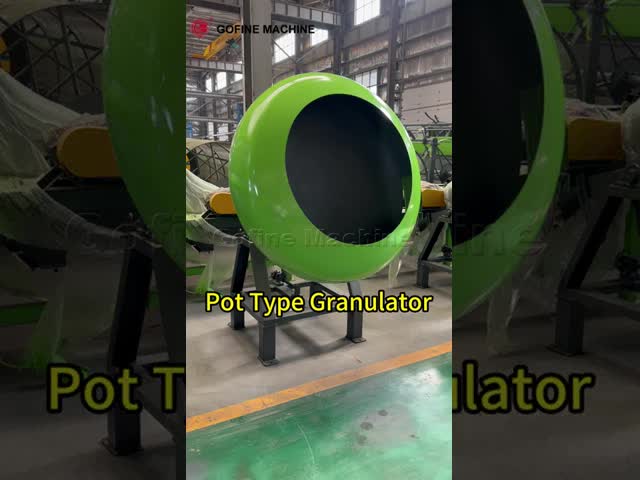 1-3t/h 有機肥料の生産ライン ポット型粒機