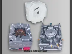 Crisper Pan Appareil électroménager Mold résistant aux UV et emballé dans un boîtier en bois pour les produits