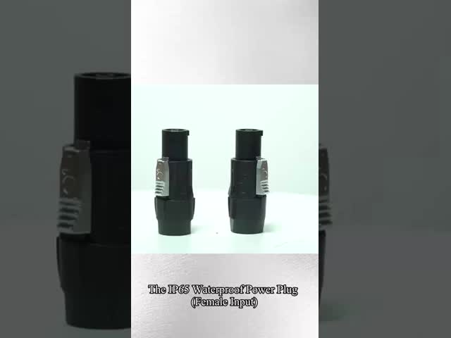 パワーコン アウトドア 防水電源接続 IP65 電源接続 3P LEDディスプレイのための男性 女性ピン