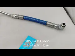 Hydraulic Hose Machinery parts 205-1280 for Caterpillar 324D 325D 326D 328D Diesel Pipe video