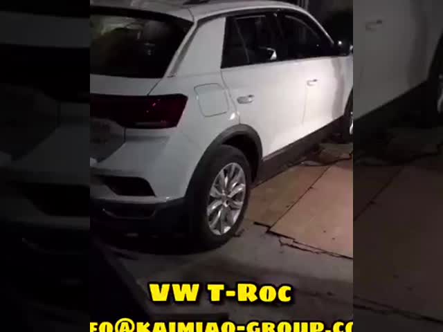VW T-Roc 電動パワーストップと走行板 動力引き込み 販売