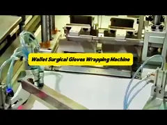 Wallet Paper Surgical Glove Packing Machine Multi - Language Support
