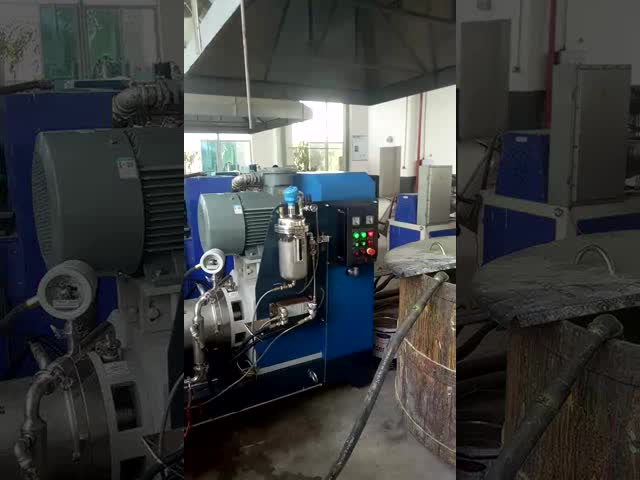 High Flow Disc Type Horizontal Sand Mill 50L Capacity Bead Mill For Paint