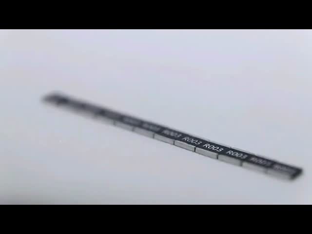 Resistência de chip de película espessa SMD 0201 0402 0603 0805 1206 1210 2512 1812 2010 2512 0R-1R-10M 1% 5% Resistência SMD