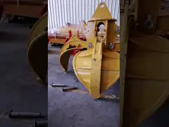 1 - 65 тонн экскаваторная механическая сцепка для захвата каменной древесины
