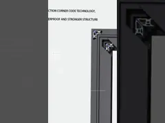 UV Resistant Prefabricated Curtain Wall Window Wall Thermal Insulation