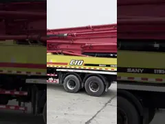 2021 Sany 60m Old Concrete Boom Pump Truck SYM5460THB Com Chassis Sany