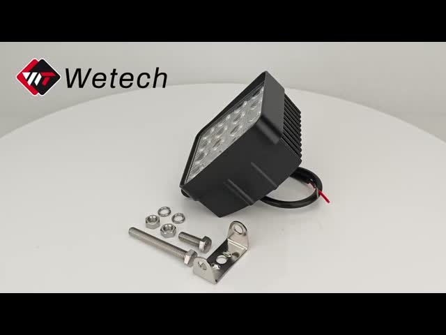 48W トラクターフォークリフト トラック フロードライト LED 作業灯