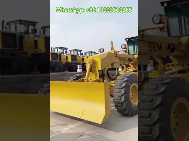147кВт Мотор Грейдер SEM 920F с двигателем Shangchai Tier 2 Продажа в Африке