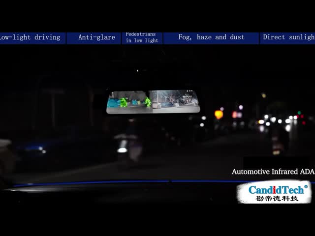 二重警告 防霧と防塵機能を持つ自動車赤外線ADAS